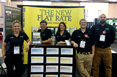 Promoting the New Flat Rate Pricing system during Comfortech 2016 in Philadelphia, PA