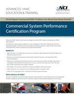 Commercial System Performance