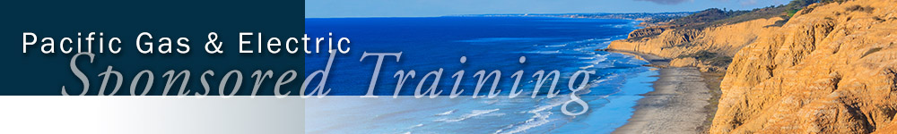 Pacific Gas & Electric NCI Training Events Schedule
