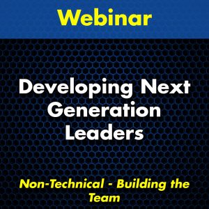 Developing Next Generation Leaders Webinar