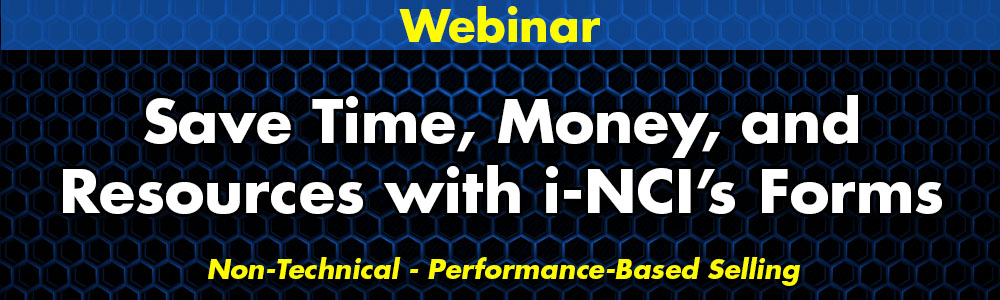 Save Time, Money & Resources with i-NCI’s Forms