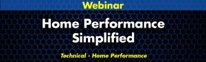 Home Performance Simplified