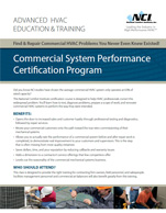 Commercial System Performance PDF